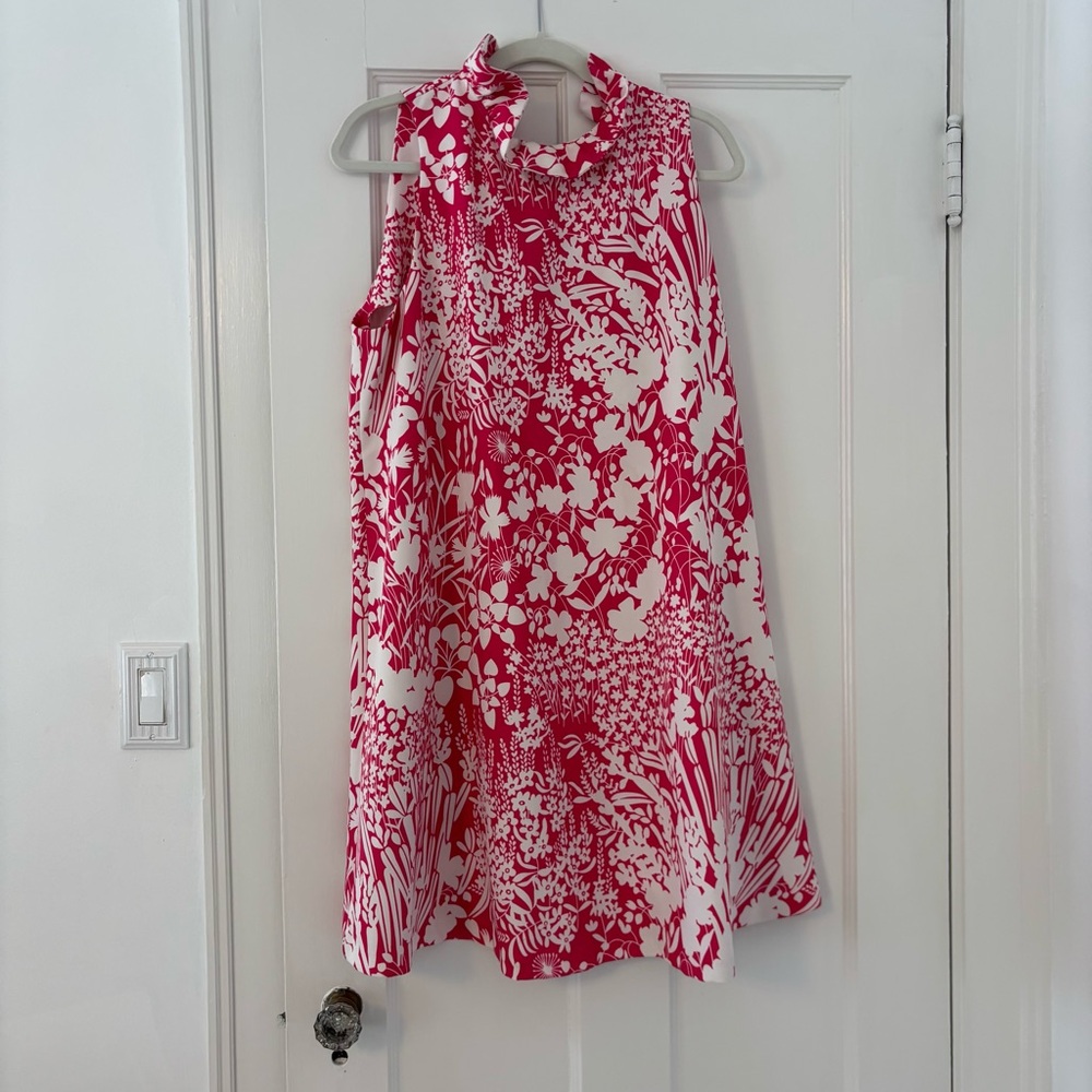 Tuckernuck Pink Hibiscus Floral Dress